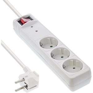 Steckdosenleiste InLine 16431Q, mit 1,5m Kabel