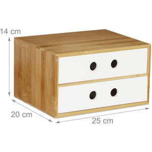 Produktbild für Schreibtisch-Organizer Relaxdays 10033013