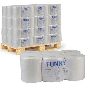 Handtuchrollen Funny AG-083, perforiert, Palette
