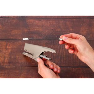 Produktbild für Heftzange Leitz 5558-00-82, Juwel 3000, aus Metall, silber