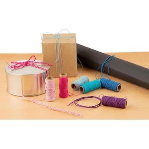 Produktbild für Bindfaden Rayher 53924000, Hanfkordel-Set