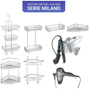 Produktbild für Haartrocknerhalter Wenko Milano 20648100