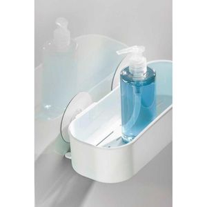 Produktbild für Duschablage Wenko Static-Loc Wandablage Osimo,weiß