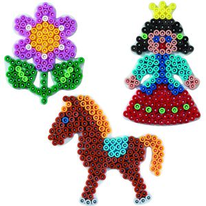 Produktbild für Steckplatte Hama-Perlen 4571, Prinzessin, Set