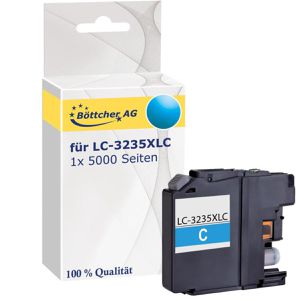 Tinte Böttcher-AG für Brother LC-3235XLC