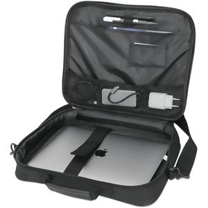 Produktbild für Laptoptasche Manhattan Cambridge Clamshell, schwarz