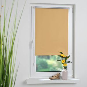Produktbild für Rollo Liedeco Klemmfix, verdunkelnd, apricot