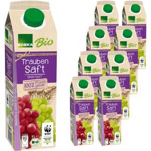 Produktbild für Saft Edeka Traubensaft, ohne Zuckerzusatz, BIO