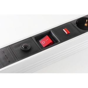 Produktbild für Steckdosenleiste S-Conn 09-20565, mit 1,5m Kabel