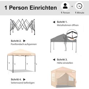 Produktbild für Pavillon Sekey GZ87, creme