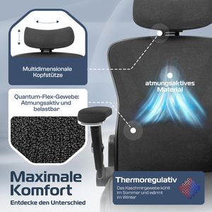 Produktbild für Bürostuhl CLOUVOU PowerSeat