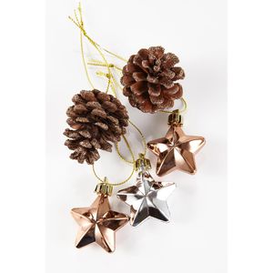 Produktbild für Weihnachtsbaumschmuck Heitmann-Deco 93323, 3-6 cm