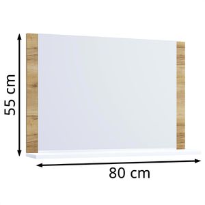 Produktbild für Wandspiegel VCM Lendas 916700, rechteckig