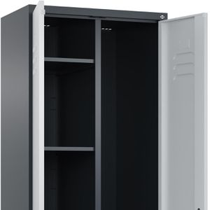 Produktbild für Mehrzweckschrank CP-Möbel Classic Plus, abschließbar, grau
