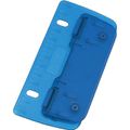 Taschenlocher Wedo 67803, blau zum Einheften, Kunststoff, 2-fach