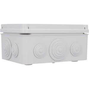 Produktbild für Abzweigdose Unitec 40209L, wasserdicht IP65 für außen
