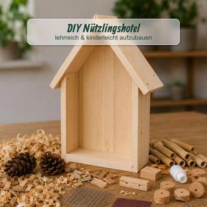 Produktbild für Insektenhotel Relaxdays 10052301, zum Aufhängen, aus Holz