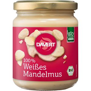 Nussmus Davert weißes Mandelmus, BIO