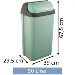 Produktbild für Mülleimer Keeeper Rasmus, nordic green