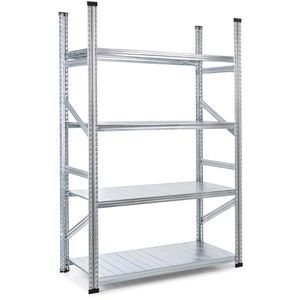 Schwerlastregal GEWE 612G4R, 4 Metallböden