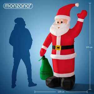 Produktbild für Weihnachtsfigur Monzana 105252, XL-Weihnachtsmann
