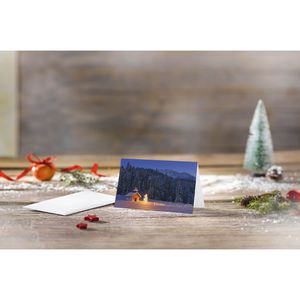 Produktbild für Weihnachtskarte Sigel DS096, Christmas Chapel