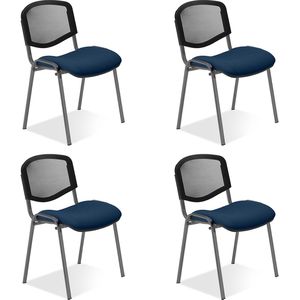 Besucherstuhl Nowy-Styl Iso Ergo Mesh black