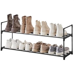 Produktbild für Schuhregal Songmics LSA12BK, aus Metall