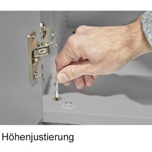 Produktbild für Aktenregal Hammerbacher Serie 9 Advanced, aus Holz
