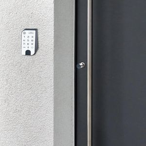 Produktbild für Smartes-Türschloss Burg-Wächter Entry Easy 7601, mit Keypad