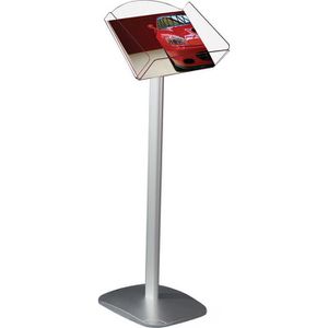 Produktbild für Prospekthalter Update-Displays alusilber