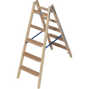 Produktbild für Stehleiter Krause Stabilo, 818324, beidseitig begehbar