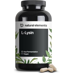 Produktbild für Aminosäuren natural-elements L-Lysin, 365 Kapseln