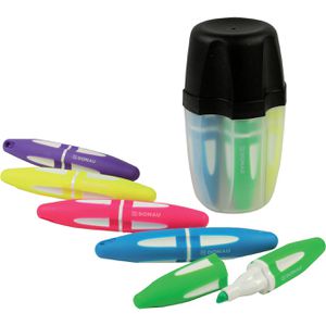 Produktbild für Textmarker DONAU 5140011, 5 Stück