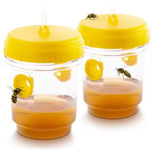 Wespenfalle Gardigo Wespenfänger 2er Set, gelb