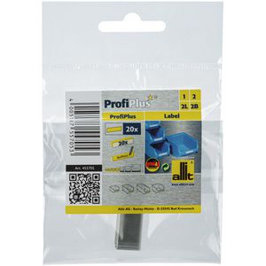 Produktbild für Beschriftungsschilder Allit 455705, weiß
