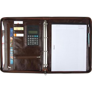 Produktbild für Schreibmappe Alassio 30064 Massa, braun, Kunstleder