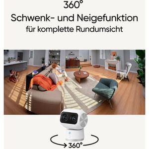 Produktbild für Überwachungskamera Eufy Indoor Cam S350 PTZ, innen