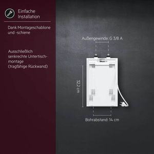 Produktbild für Warmwasserspeicher AEG Kleinspeicher HUZ 5 Basis, 5 Liter