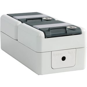 Produktbild für Steckdose Jung 822 NAWSL, WG 800, IP44, Aufputz