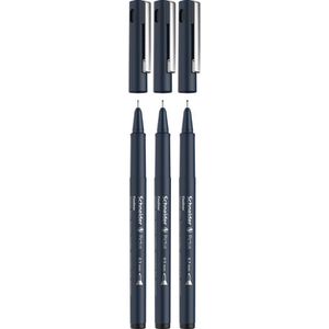 Produktbild für Fineliner Schneider Pictus, 197593, schwarz