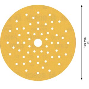 Produktbild für Schleifpapier Bosch Expert C470 Multilochung, Körnung 400