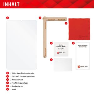 Produktbild für Displayschutzfolie Displex Tablet Glass 2D, 9H
