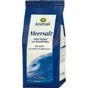 Salz Alnatura Meersalz, im Nachfüllbeutel, unraffiniert