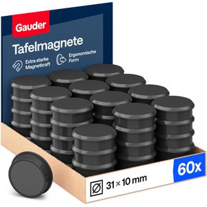 Produktbild für Magnete Gauder schwarz