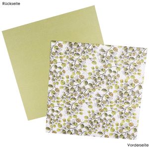 Produktbild für Motivpapier Ideen-mit-Herz Duo-Design-Papiere, 25 x 25 cm