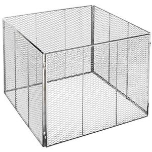 Komposter Brista 001119, silber, aus Metall