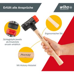Produktbild für Schonhammer Wiha Safety, 26612, Kopf-Ø 40mm