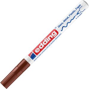Produktbild für Lackmarker Edding 751, braun