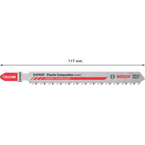 Produktbild für Stichsägeblätter Bosch Expert Plastic Composites Clean T301CHM